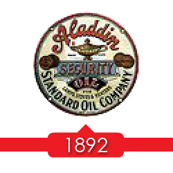 1892 . -  Aladdin     Standard Oil Interests,   Standard Oil.