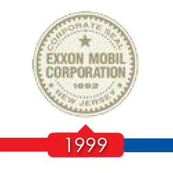 1999 г. - слияние корпораций Exxon и Mobil рождение ExxonMobil corporation.