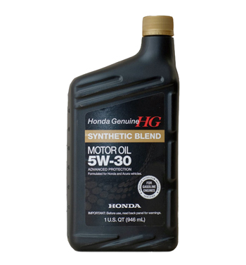 Honda Ultimate Synthetic blend 5W-30