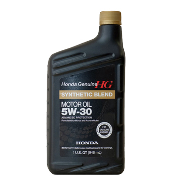 Honda 5 - 20 moter oil