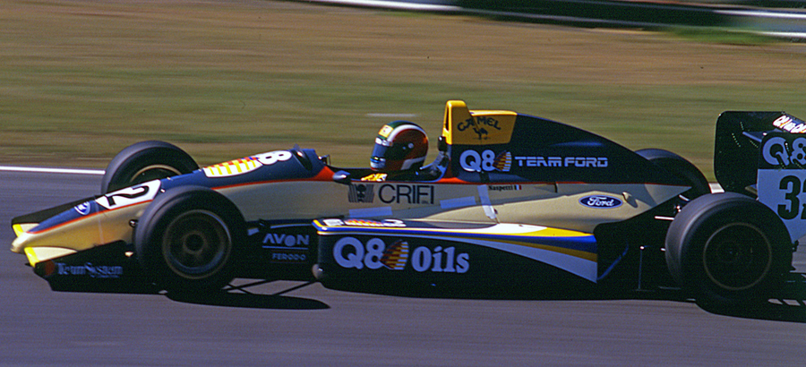 Эмануэле Наспетти, Формула 3000, Roni Q8 Racing/Reynard Cosworth 89D, Англия, Брэндс-Хэтч, 1989 г.