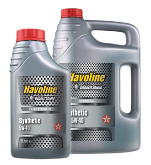 Texaco Havoline Synthetic 5W-40